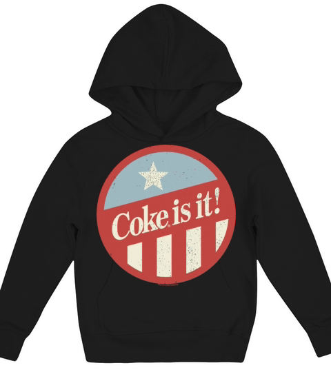 Coca-Cola Coke It Is Circle LogoGift Tee Kids Hoodie