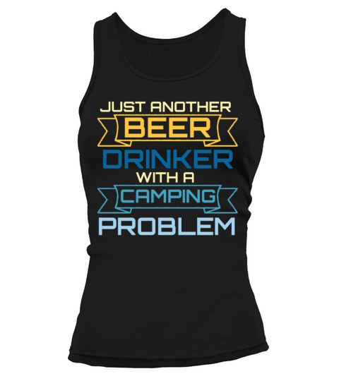 Drink Beer Camping Camper Gift Women's Tank Top