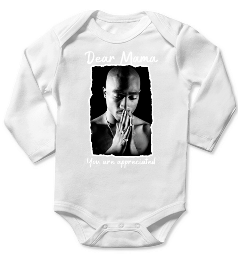 MUSIC DEAR MAMA Long Sleeve Baby One-Piece