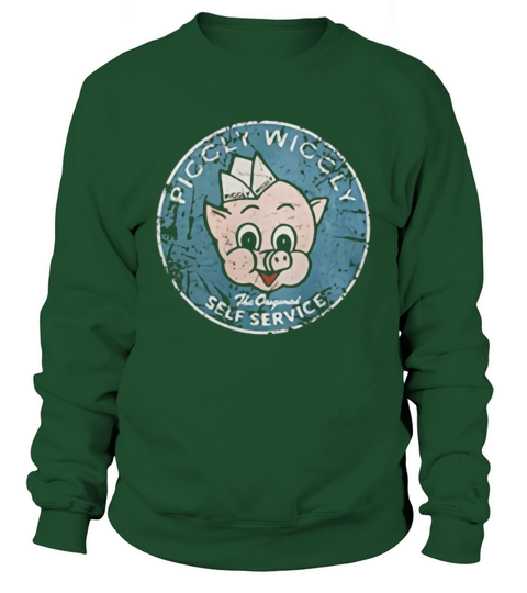 Piggly Wiggly Vintage The Original Self Service Classic Men's Sweatshirt