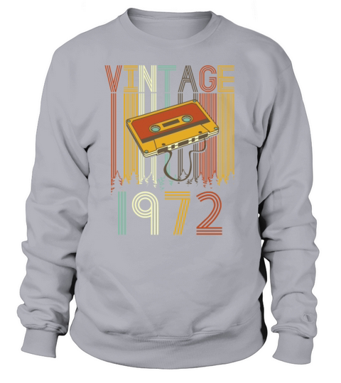 Vintage 1972 Retro Women's Sweatshirt