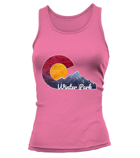 Winter Park Colorado Flag Inspired Women's Tank Top