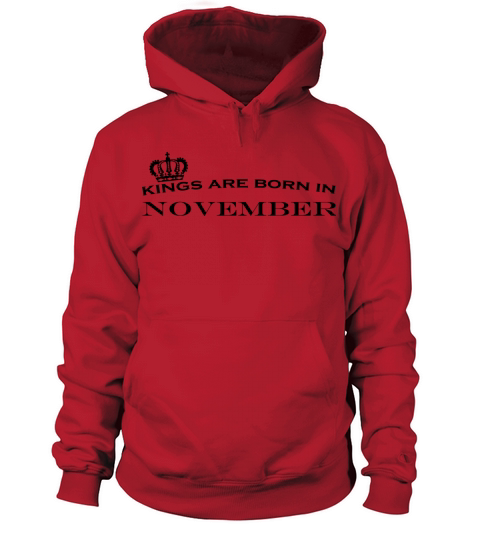 kings are born in november Women's Hoodie