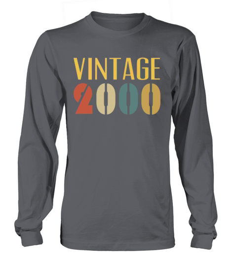 Vintage 2000 Cool 21st Birthday Gifts Men Women Women's Long Sleeve