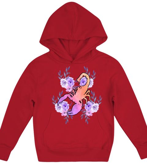 Scorpio Zodiac Birthday Sign Astrology Kids Hoodie