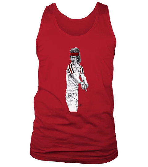 tennis mcenroe Tank Top Unisex