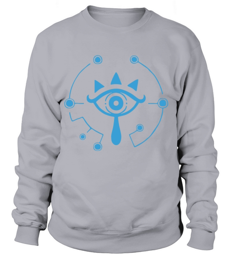 Nintendo Zelda Breath of the Wild Sheikah Eye Logo Women's Sweatshirt