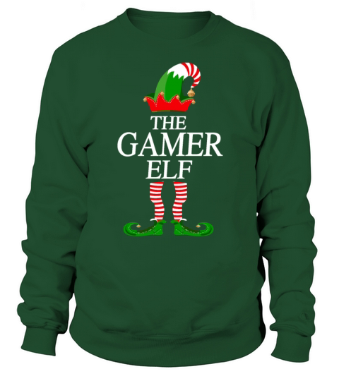 Gamer Elf - Gamer Christmas Elf Women's Sweatshirt
