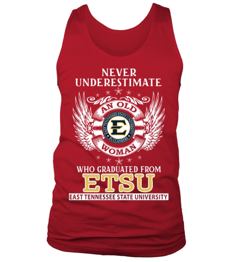 Old Man- Graduated From ETSU- East Tennessee State University - Unisex Long Sleeve Tank Top Unisex