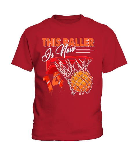 14th Birthday Basketball Funny 14 Years Old Gift Kids T-Shirt