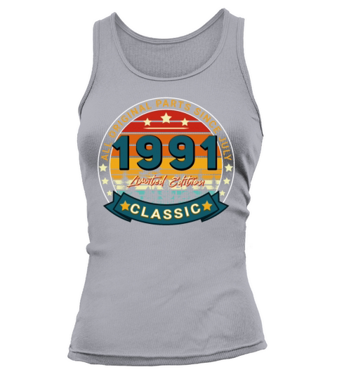July 1991 Vintage Gift Idea Women's Tank Top