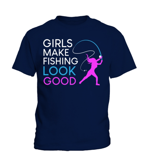 Funny Fishing Lover Fish Fisherman Gift Kids T-Shirt