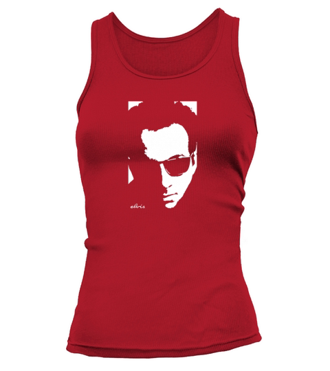 Elvis Costello Portrait  Fan Tank top Woman