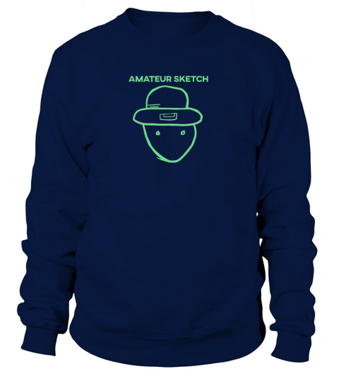 Amateur Leprechaun Sketch Mobile Alabama St Patrick Women's Sweatshirt