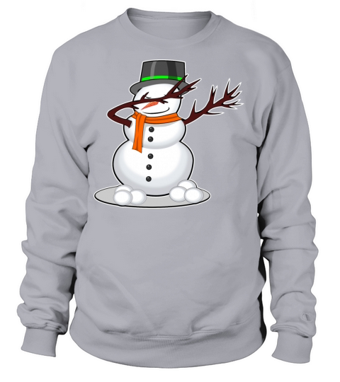 Snowman dancing dab Women's Sweatshirt