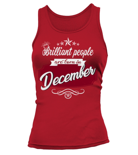 Born in December Women's Tank Top