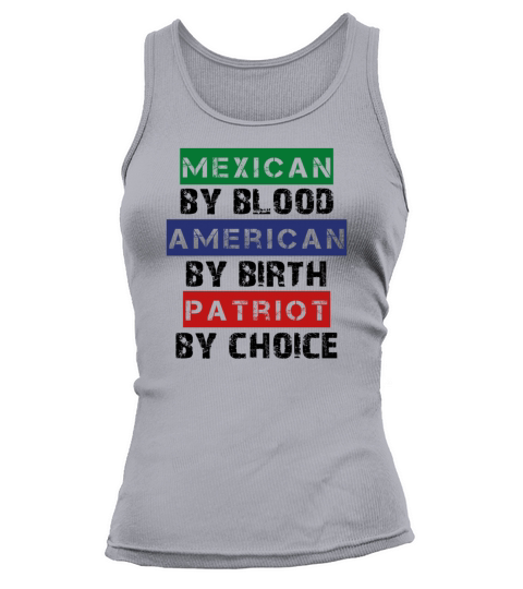 Nation Patriot Mexico Mexican By Blood Women's Tank Top