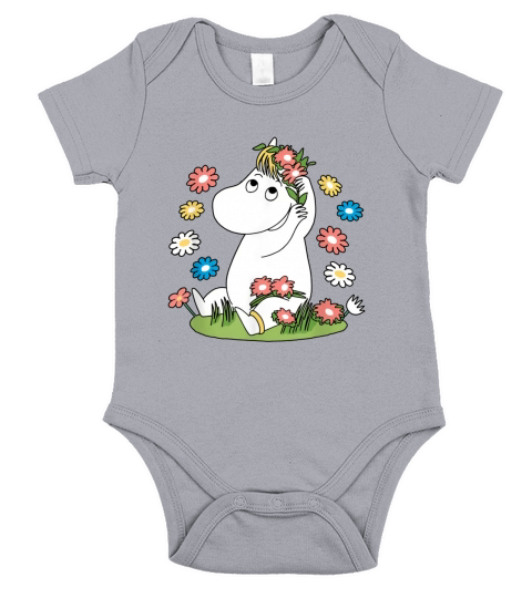 The Moomins Groovy Snorkmaiden Short Sleeve Baby One-Piece