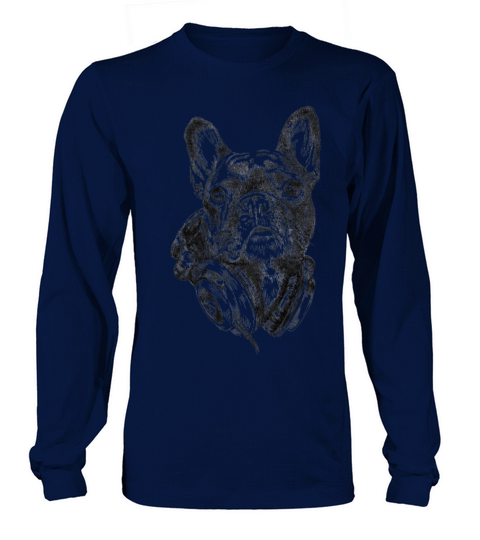 AD Bulldog The Melomaniac Women's Long Sleeve