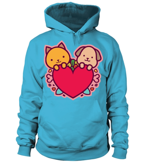 dogs fall in love Women's Hoodie