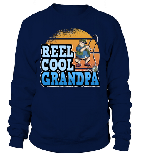 Angler Grandpa Pensioner Grandchildren Saying Gift Women's Sweatshirt