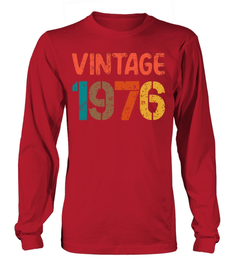 Vintage 1976 Men's Long Sleeve