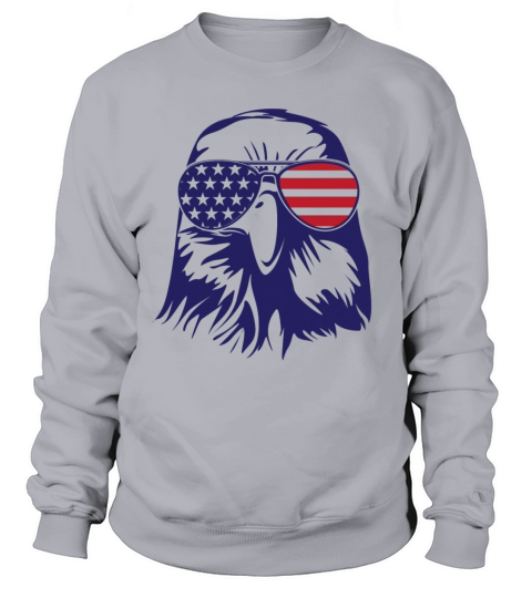 4th Of July Patriotic Eagle Women's Sweatshirt