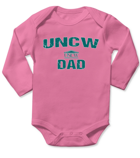 Champion Dad University Of North Carolina Wilmington University 2020 Long Sleeve Baby One-Piece