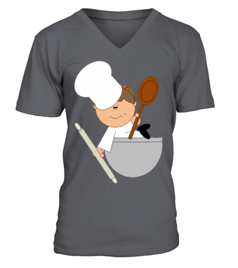 bbq barbecue grillen burger beef bacon steak spare Men's V-Neck T-shirt