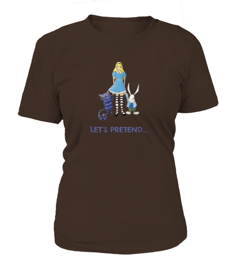 Lets Pretend - Alice In Wonderland Women's T-Shirt