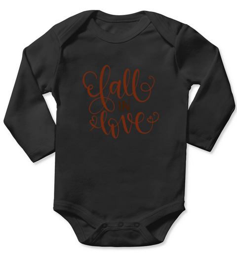 Fall in love Long Sleeve Baby One-Piece
