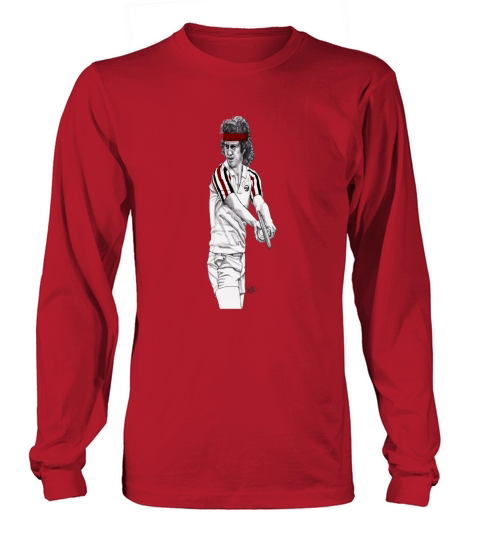 tennis mcenroe Long sleeved Unisex