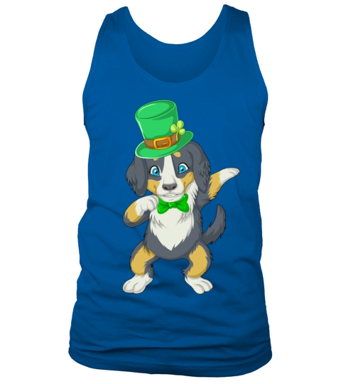 dabbing bernese st patricks day Men's Tank Top