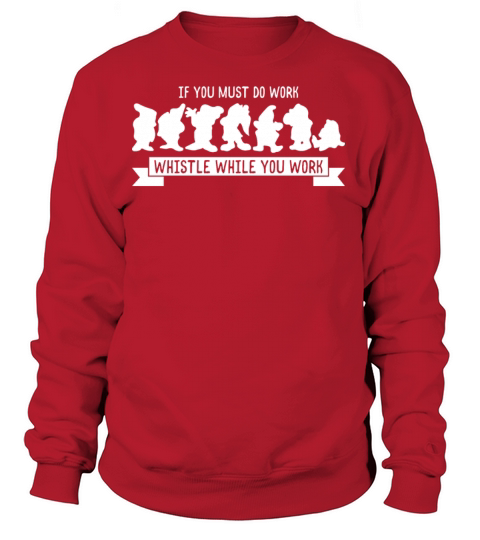 If you must do work Women's Sweatshirt