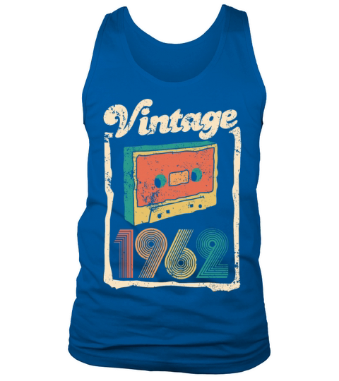Vintage 1962 - 60 years old - 60th birthday gift Tank Top Unisex