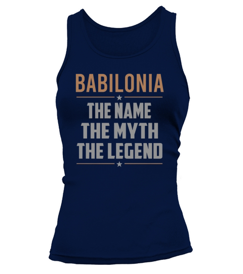 BABILONIA The Name The Myth The Legend Name Shirts Tank top Woman