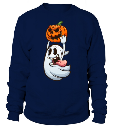 ghost pumpkin halloween gift Women's Sweatshirt