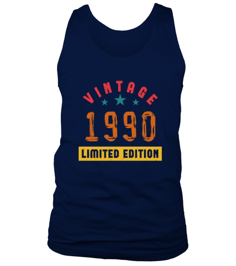VINTAGE 1990 LIMITED EDITION DESIGN Men's Tank Top