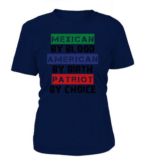 Nation Patriot Mexico Mexican By Blood Women's T-Shirt