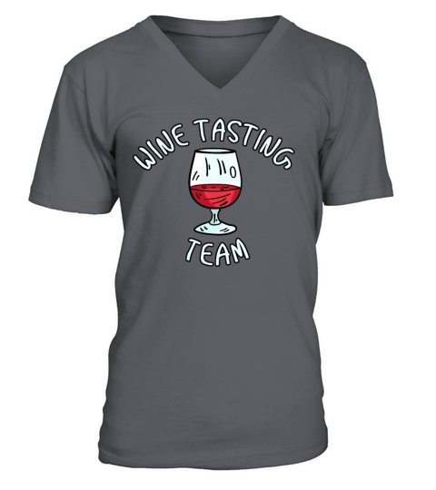 Wine Tasting Team Men's V-Neck T-shirt
