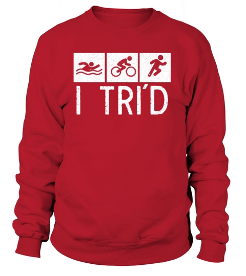 Triathlon Swim Bike Run Triathlete Sport Gift Women's Sweatshirt