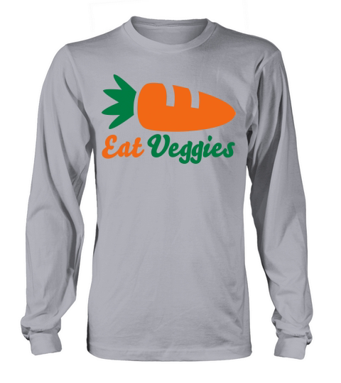 Eat Veggies Men's Long Sleeve