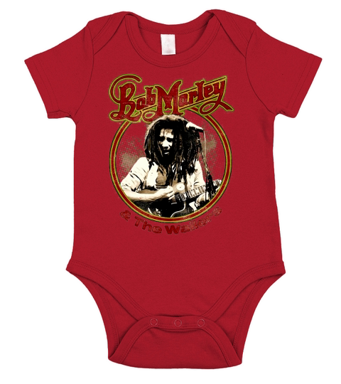 Bob Marley Short Sleeve Baby One-Piece