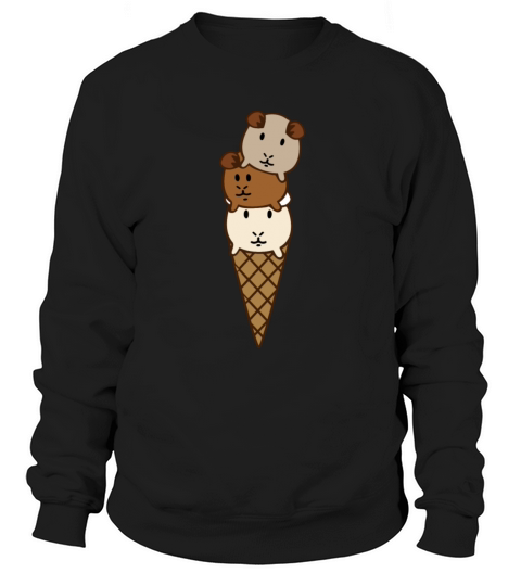 guinea pig ice cream Women's Sweatshirt