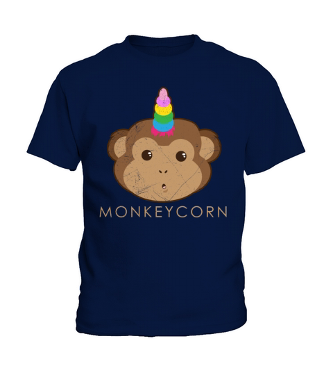 Unicorn Monkeycorn Unicorn Party Gift Idea Kids T-Shirt
