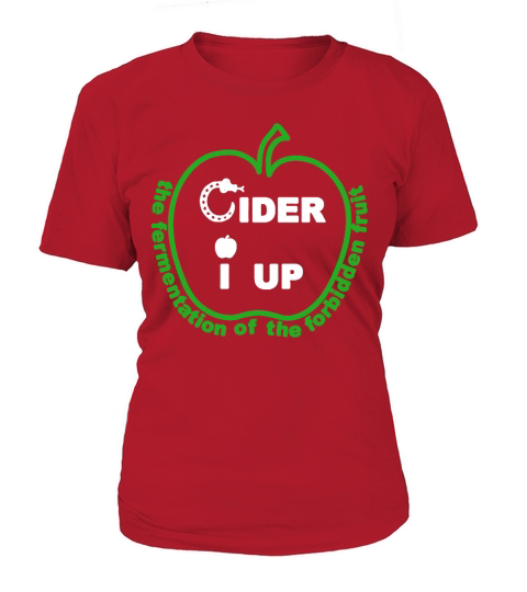 Cider I Up West Country Cider Drinking T-Shirt T-Shirt Woman