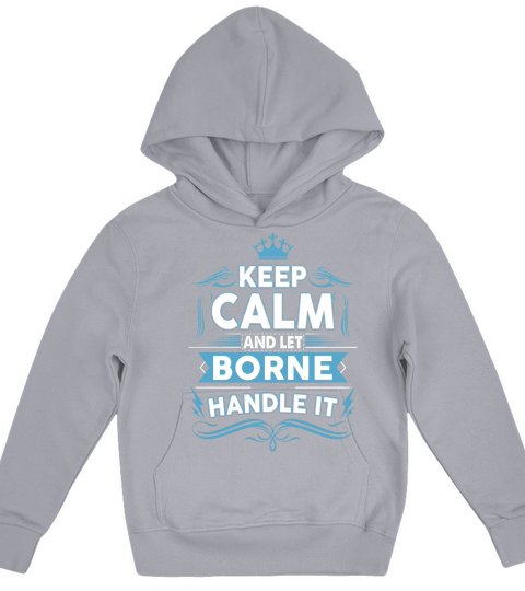 Keep calm BORNE, BORNE tshirt Kids Hoodie