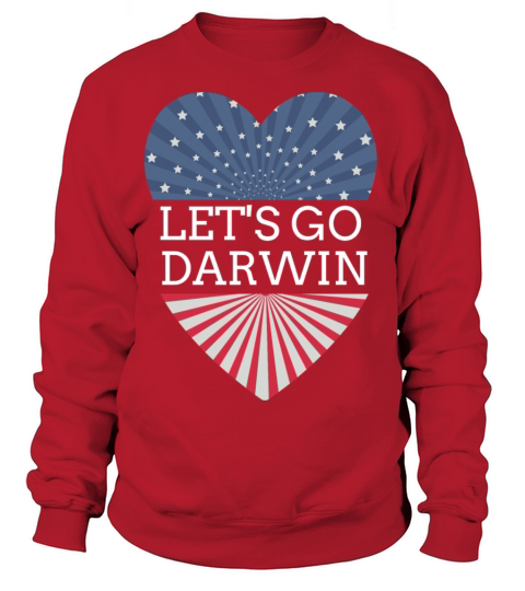 let go darwin Women's Sweatshirt