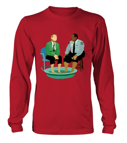 Mr Rogers Officer Clemmons Pool Long sleeved Unisex