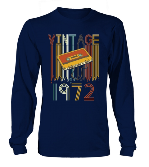 Vintage 1972 Retro Men's Long Sleeve